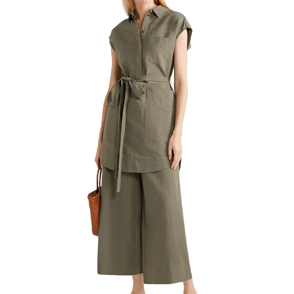 CO linen tunic blouse